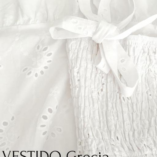 Vestido GRECIA Blanco [3]