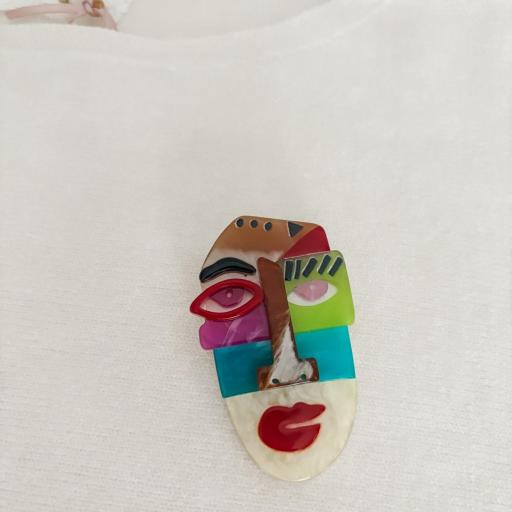 Broche Carey y Metacrilato [1]