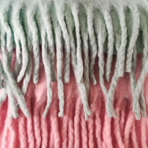 Bufanda ROSA y MINT [1]