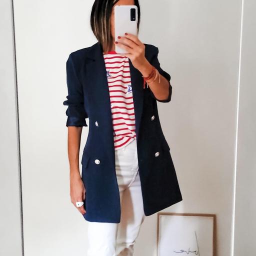 BLAZER Azul Marino