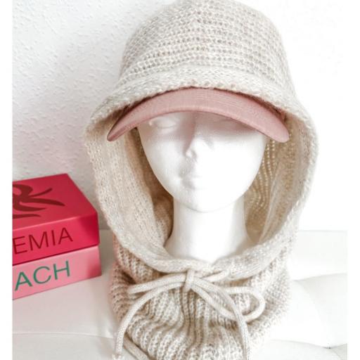 Balaclava Punto Beige