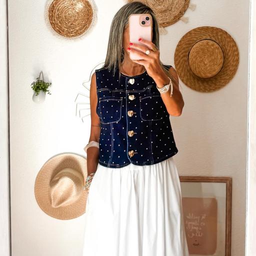 Chaleco Vaquero TACHAS