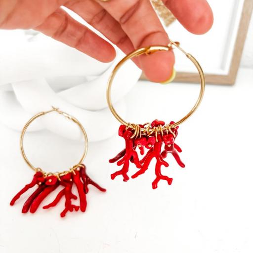 Pendientes CORALES [1]