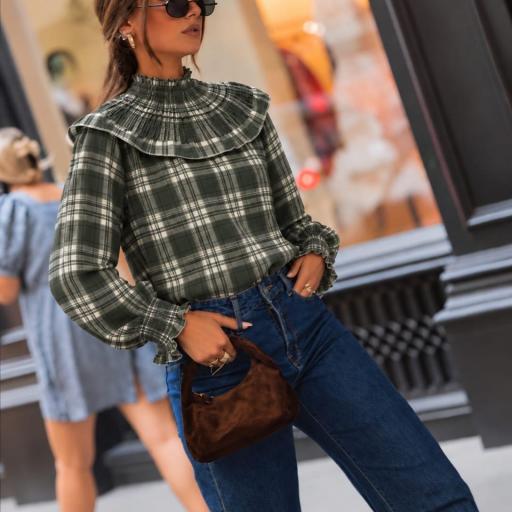 Blusa MAYRA tono verde [0]