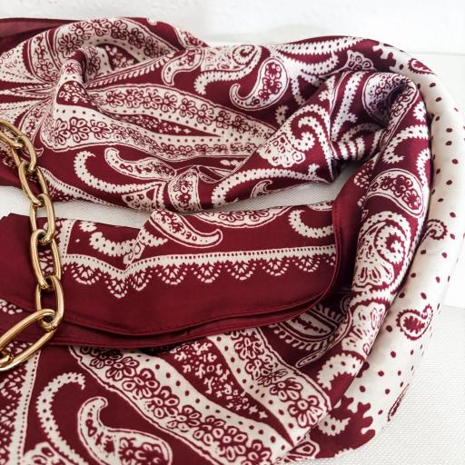 Pañuelo Burdeos [3]