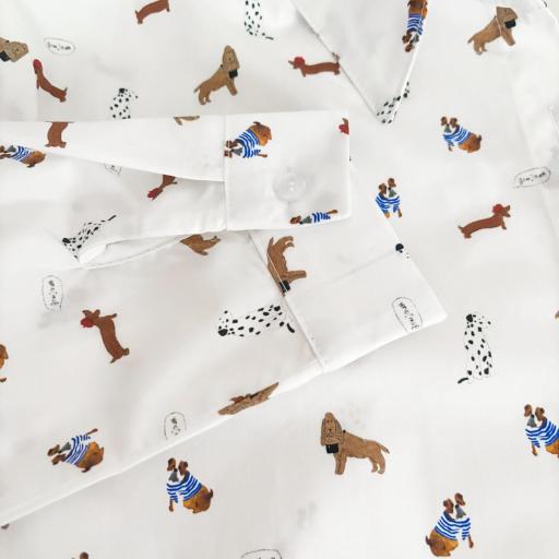 Camisa blanca PERRITOS [2]