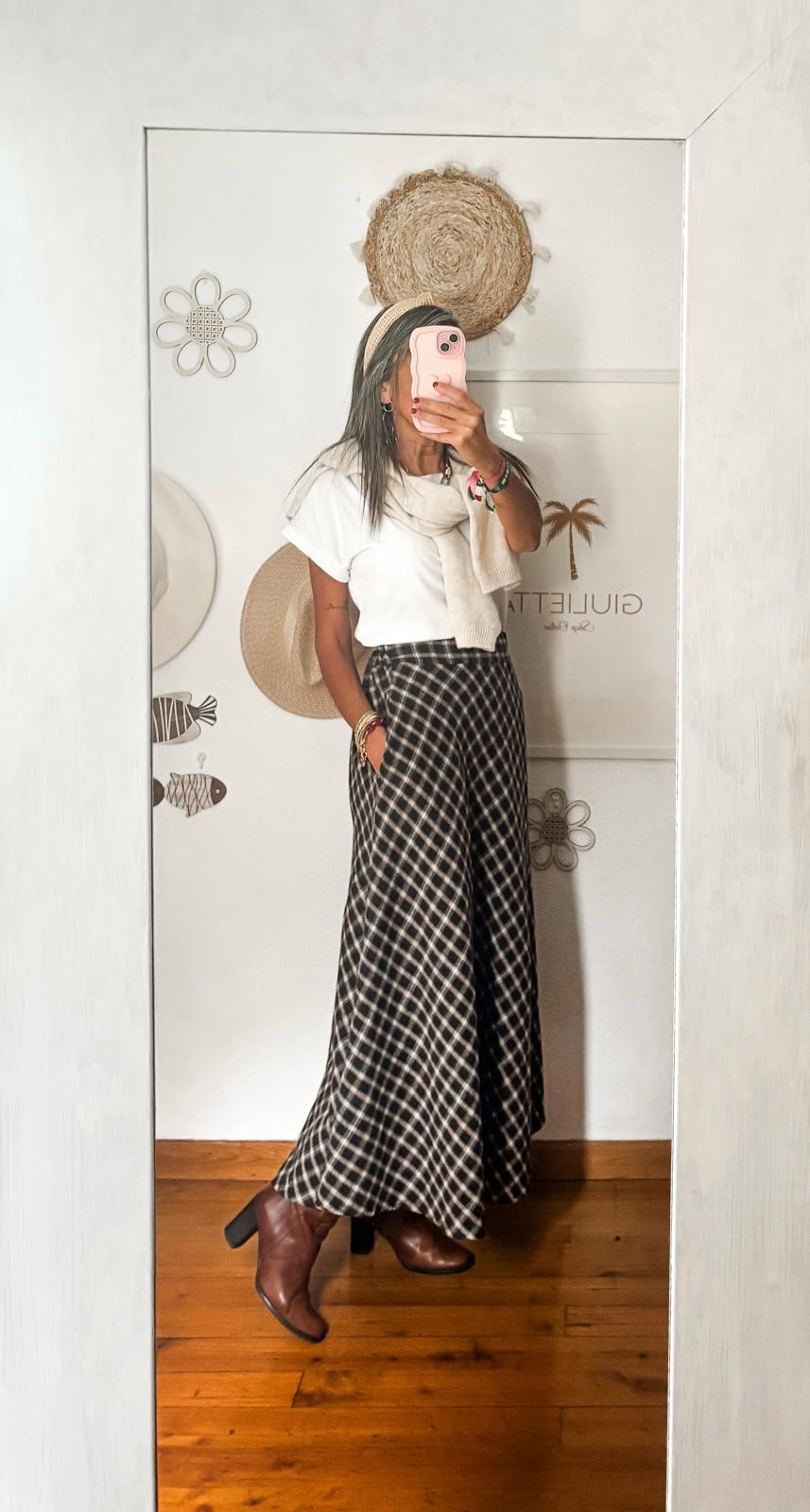 Falda de cuadros CHARLIZE
