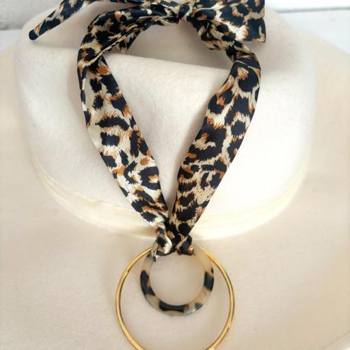 Collar LAZO RASO PRINT Caret