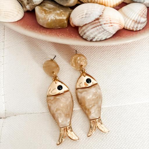 Pendientes PEZ Marfil [1]