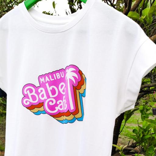 Camiseta Malibú Babe Café [3]