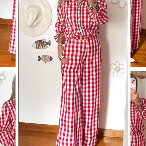 Conjunto VICHY Blusa y Pantalón [3]