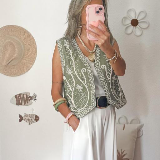 Chaleco Vaquero VERDE [1]