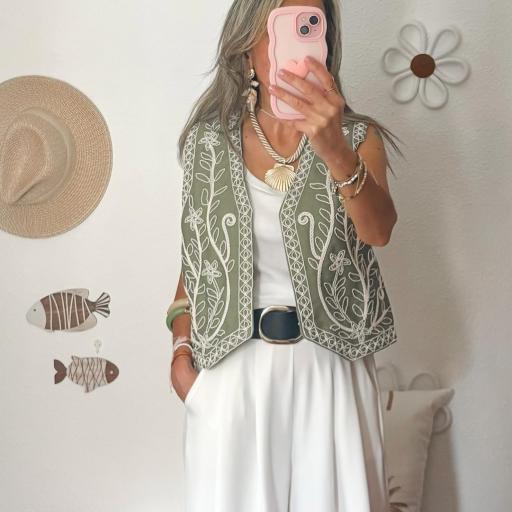 Chaleco Vaquero VERDE [0]