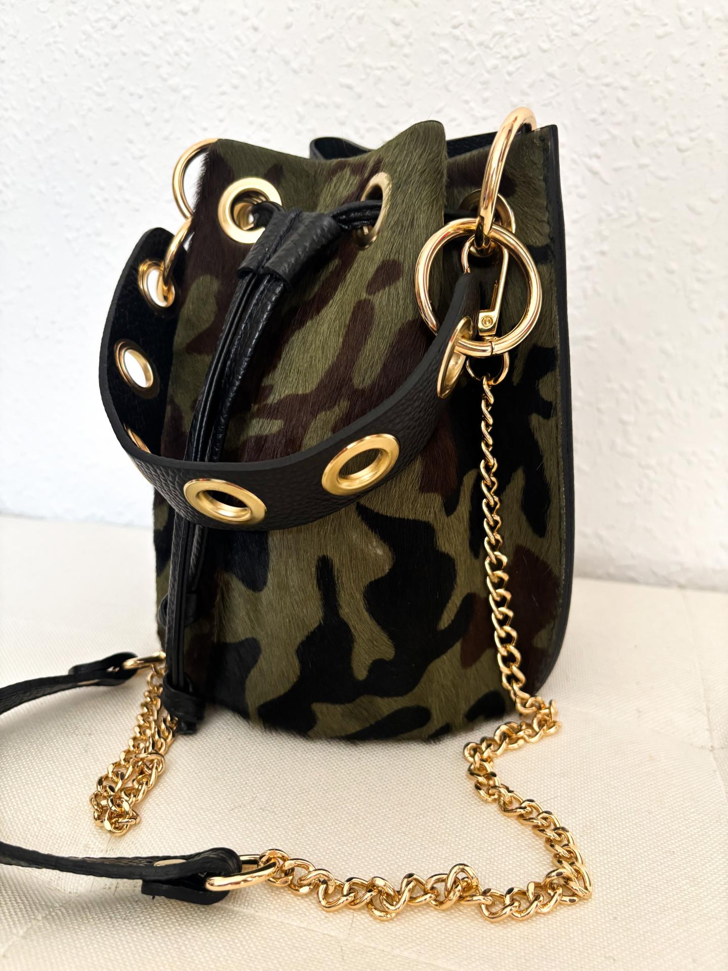 Bolso bombonera PIEL