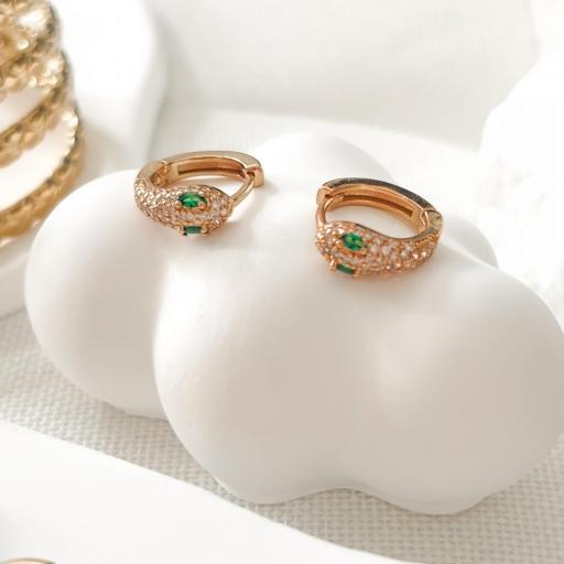 Pendientes Serpiente