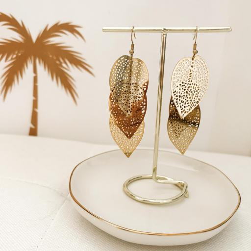 Pendientes Tres Hojas [1]