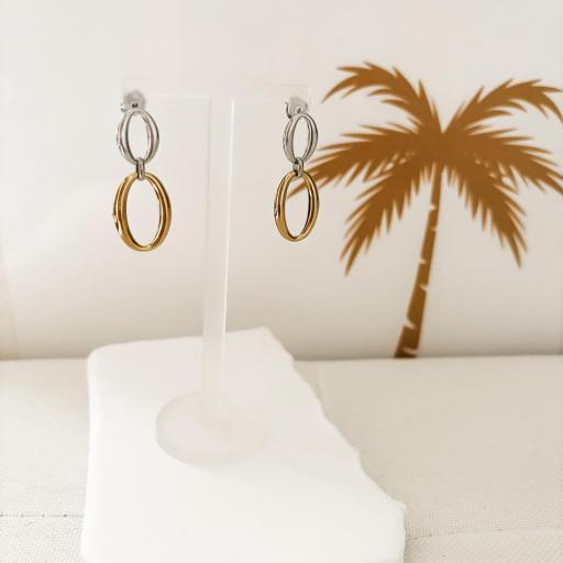 Pendientes AROS combinados  [3]