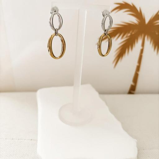 Pendientes AROS combinados  [2]