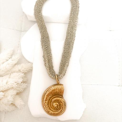 Collar Hilo de Lurex CARACOLA [1]