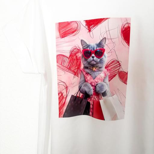 Camiseta GATO [2]
