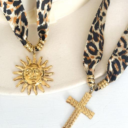 Collar LAZO RASO PRINT Sol [4]