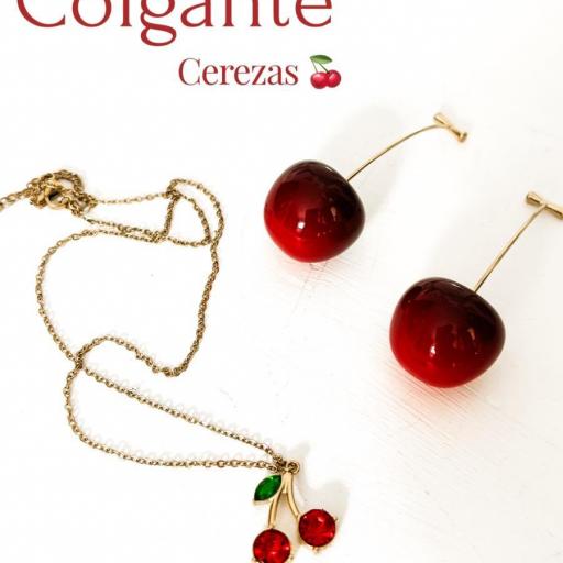 Colgante collar CEREZAS [2]