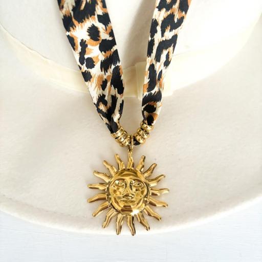 Collar LAZO RASO PRINT Sol