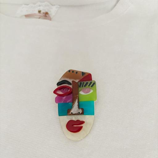 Broche Carey y Metacrilato [3]