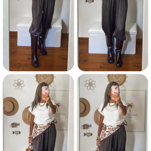 Pantalón BOMBACHO Satinado [2]