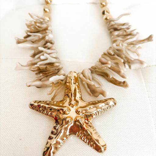 Collar corales ESTRELLA de Mar [2]