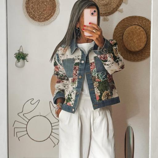 Cazadora Denim + Estampado [0]