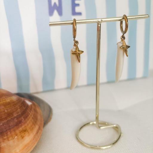 Pendientes COLMILLO [2]