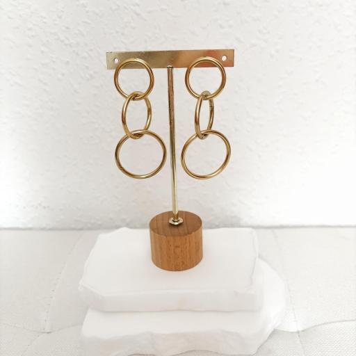Pendientes TRES AROS [2]