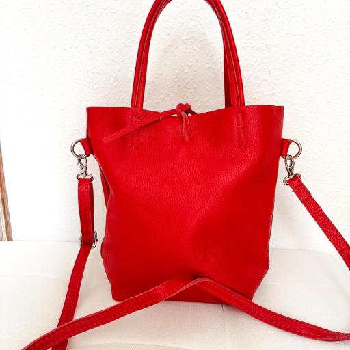 Bolso Mini Shopper Rojo [1]