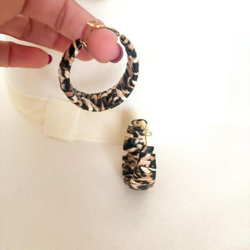 Pendientes Aros Print [5]