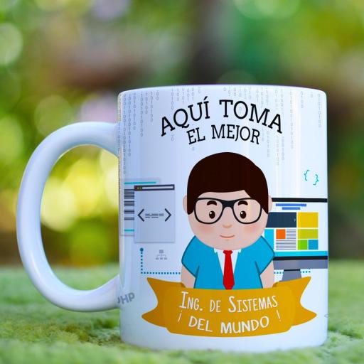 Taza Profesión Sistemas