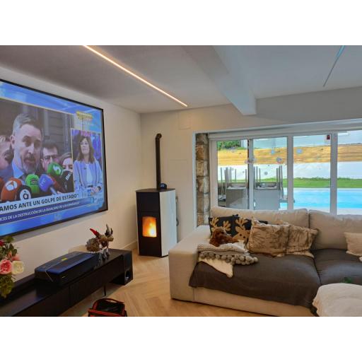 HIDROESTUFA DE PELLETS MODELO GOYA 27KW - ELECTRÓNICA TIELMES