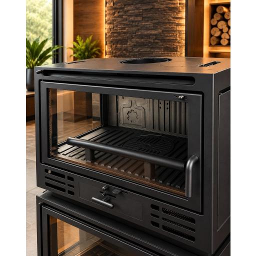 EDILKAMIN MOD.FIREBOX RIGA. CRISTAL IZQUIERDO [2]