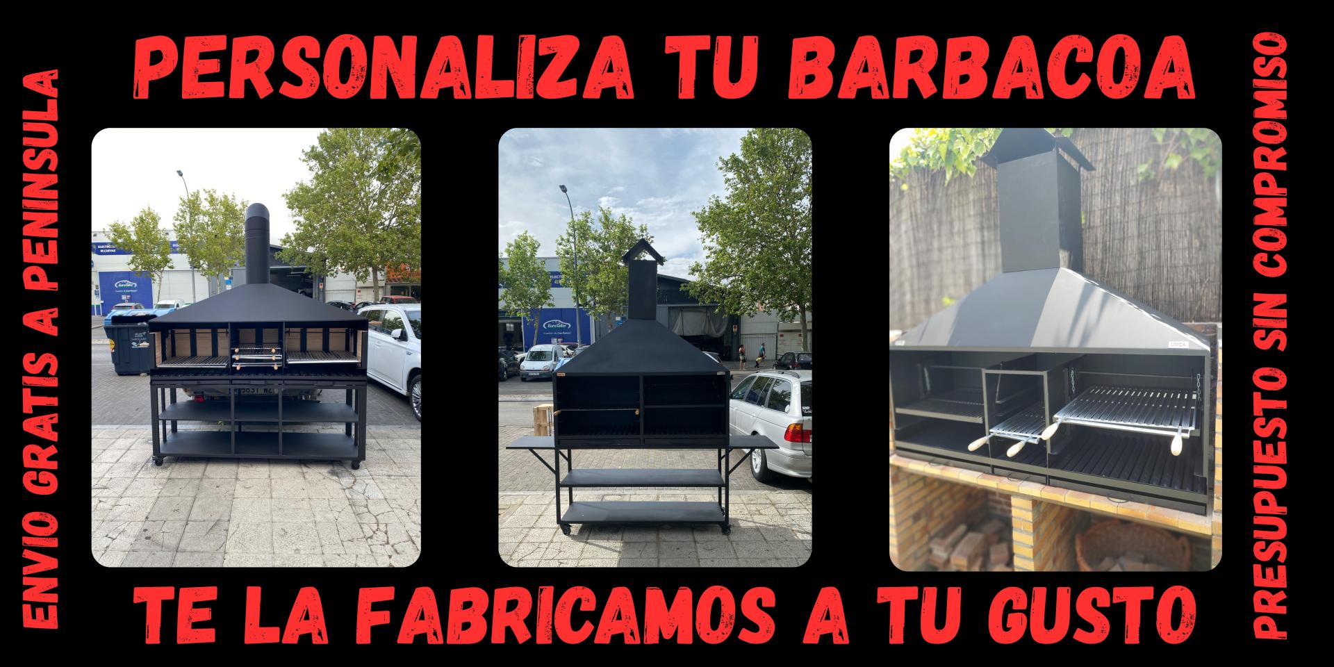PERSONALIZA TU BARBACOA