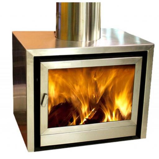 CHIMENEA DE LEÑA CAMPOS HS-70 INOX [1]