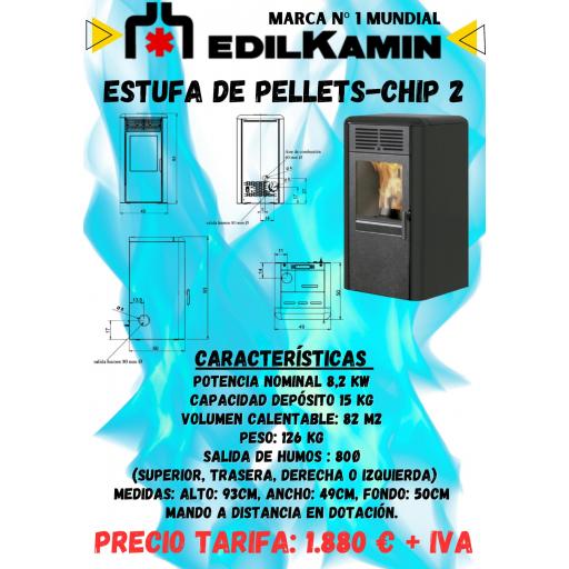 ESTUFA DE PELLETS EDILKAMIN MODELO CHIP2 [3]