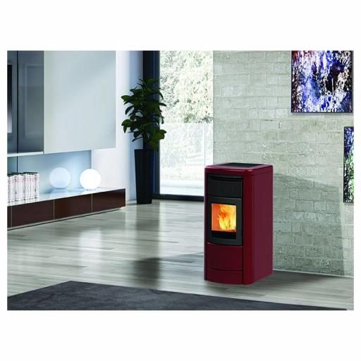 HIDROESTUFA EDILKAMIN DE PELLETS 24,9KW  MOD. LAYMA 2 - GAMA ALTA [4]