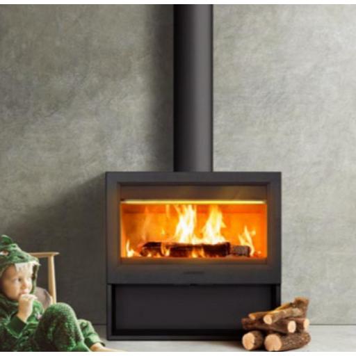 Estufa de Leña Lacunza Modelo LUGO 12 kW [3]