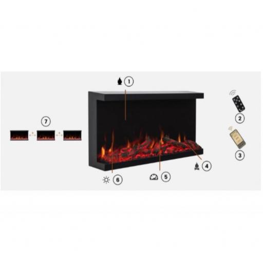 Chimenea Eléctrica Insert MODULE 80 [3]