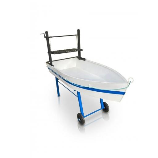 BARCA DE ESPETO CON PARRILLA DE ELEVACION [1]