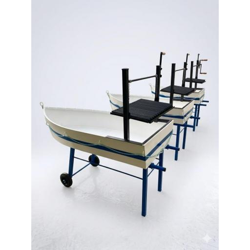 BARCA DE ESPETO CON PARRILLA DE ELEVACION [3]