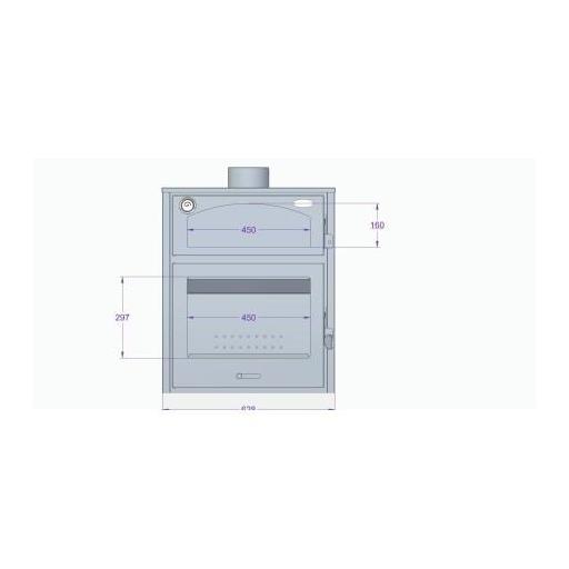 ESTUFA DE LEÑA MODELO ASTON [4]