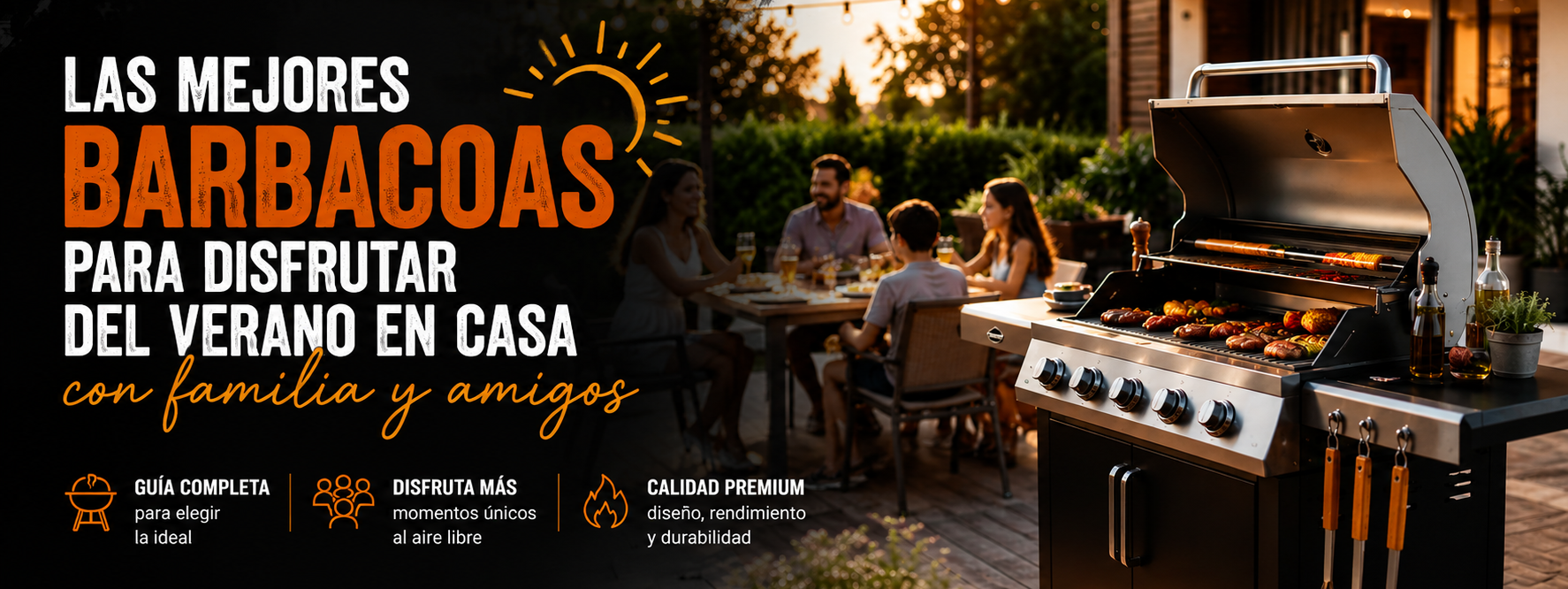 Las mejores barbacoas para disfrutar del verano en casa con familia y amigos: guía definitiva para elegir la ideal en 2026