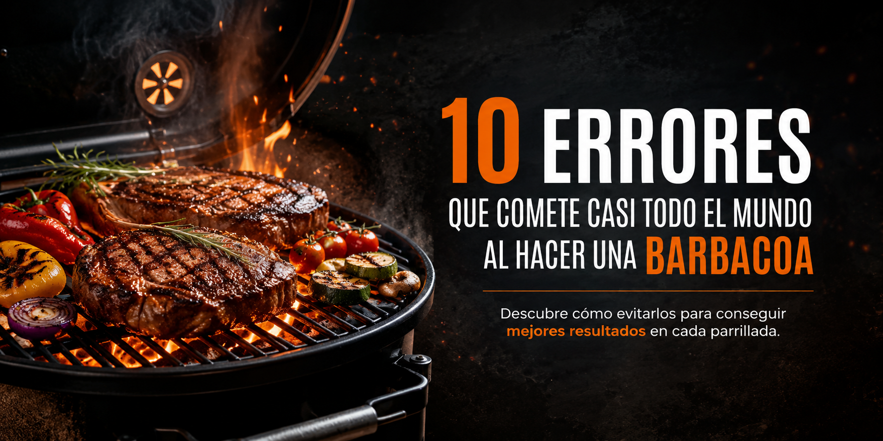 10 errores que comete casi todo el mundo al hacer una barbacoa (y cómo evitarlos)