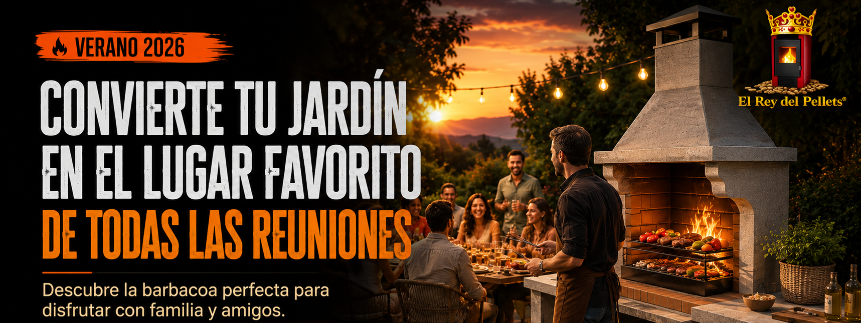 ¿Pensando en comprar una barbacoa? Descubre cómo convertir tu jardín en el lugar favorito de reuniones este verano
